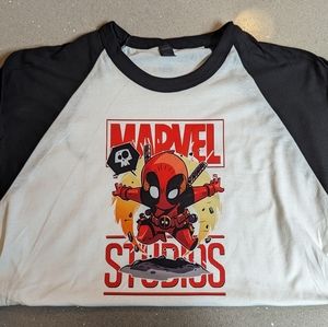 Marvel Studios Deadpool Baseball Shirt
